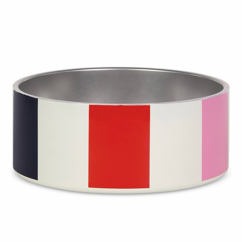 NWT Kate Spade Adventure Stripe Small Pet Bowl
